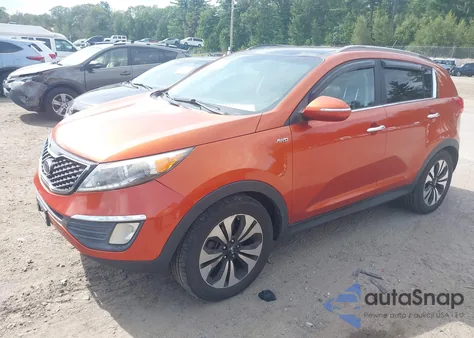 2011 Kia Sportage Sx z USA, uszkodzony, nr VIN KNDPCCA61B7121625